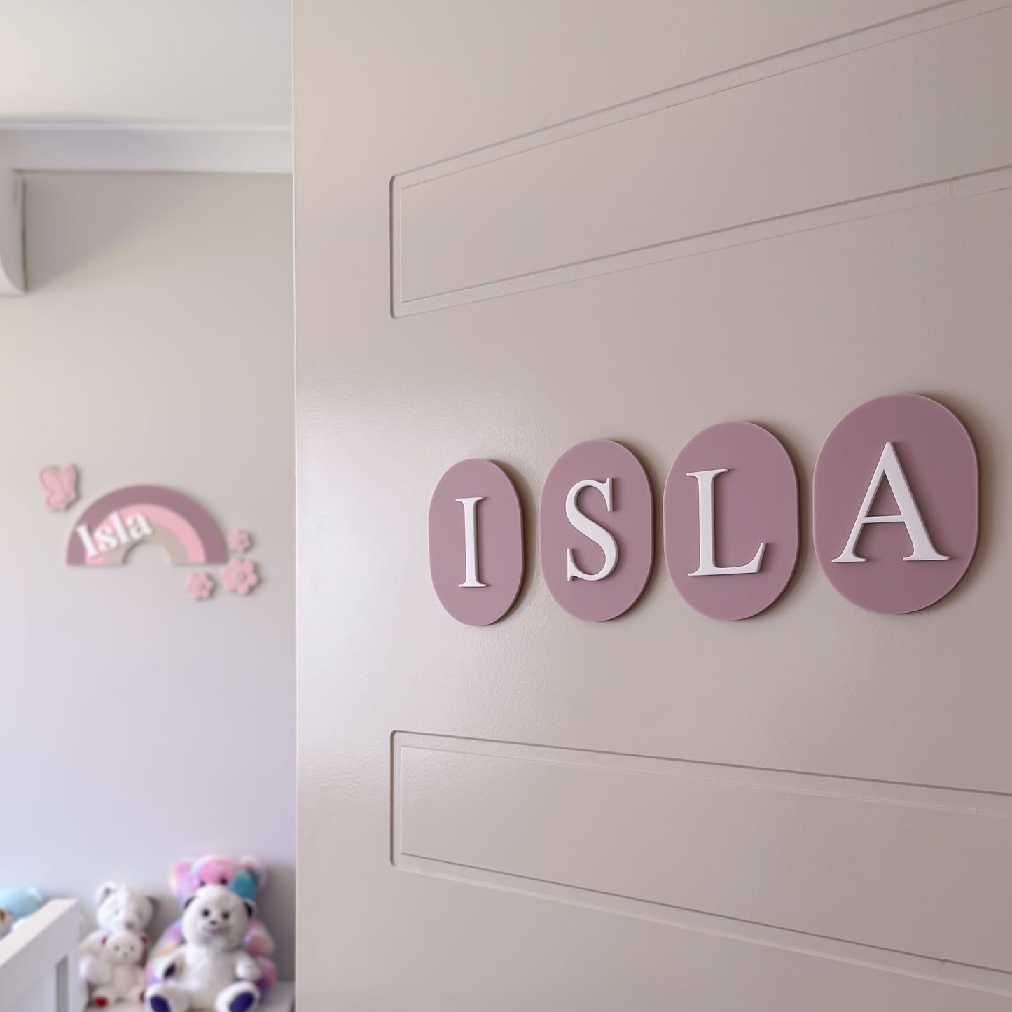 Shaped Wall Letters