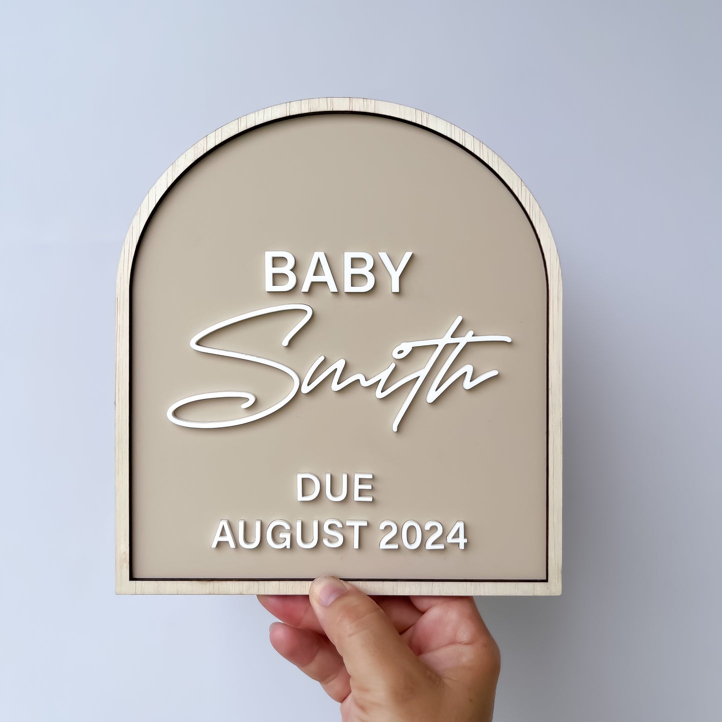 Arch Announcement Plaque
