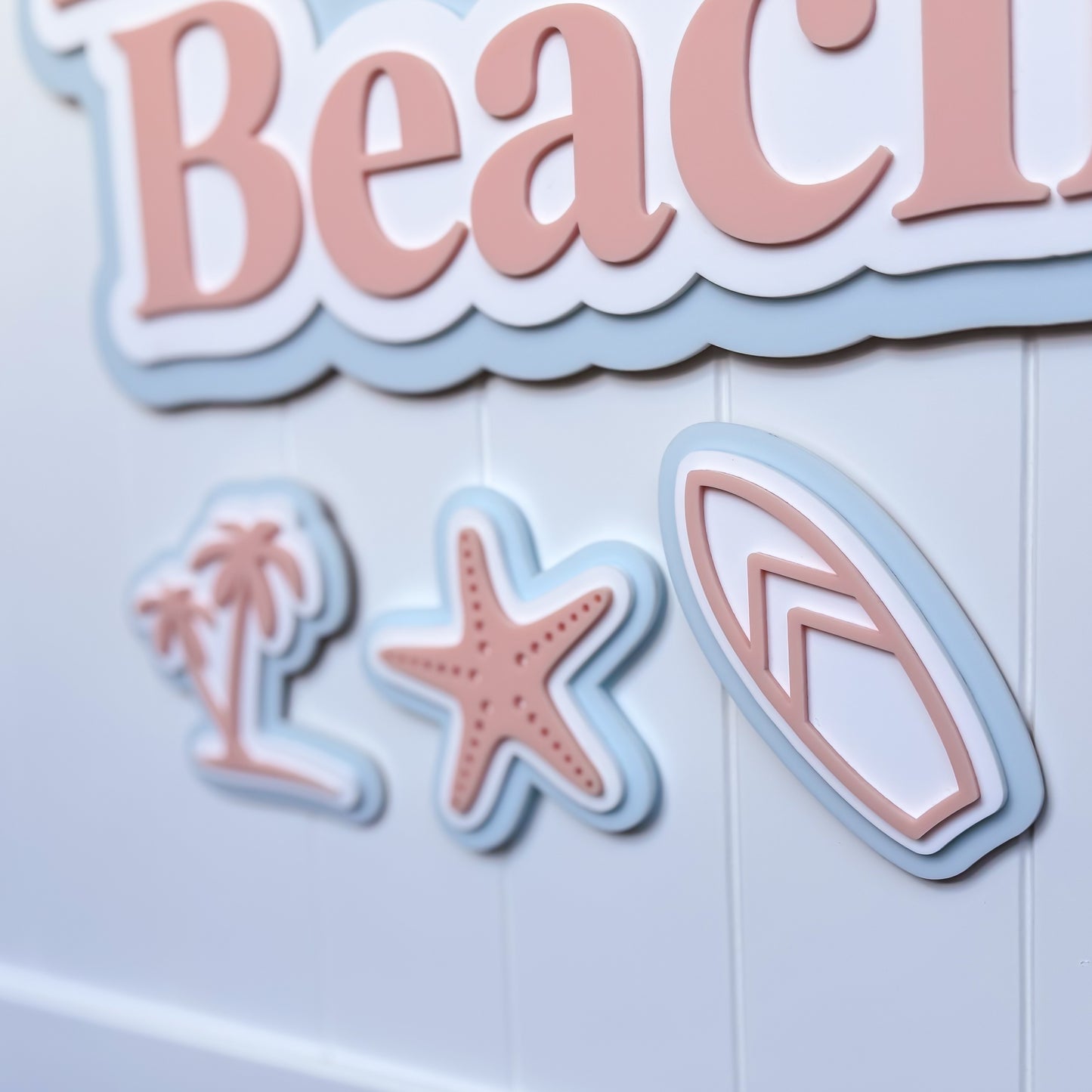Triple Layer 3D Wall Shapes | Name Plaque Shapes