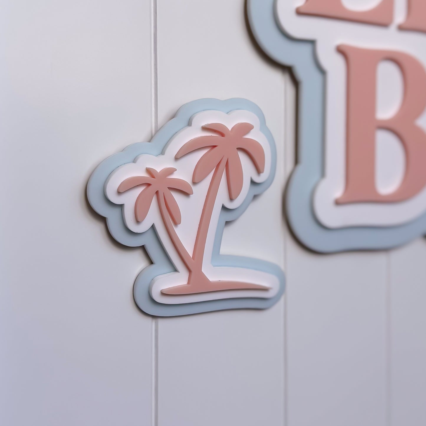 Triple Layer 3D Wall Shapes | Name Plaque Shapes