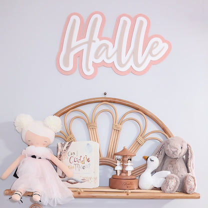 Script 3D Name Plaque