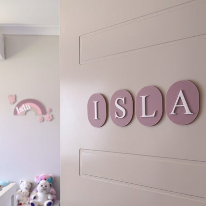 Shaped Wall Letters