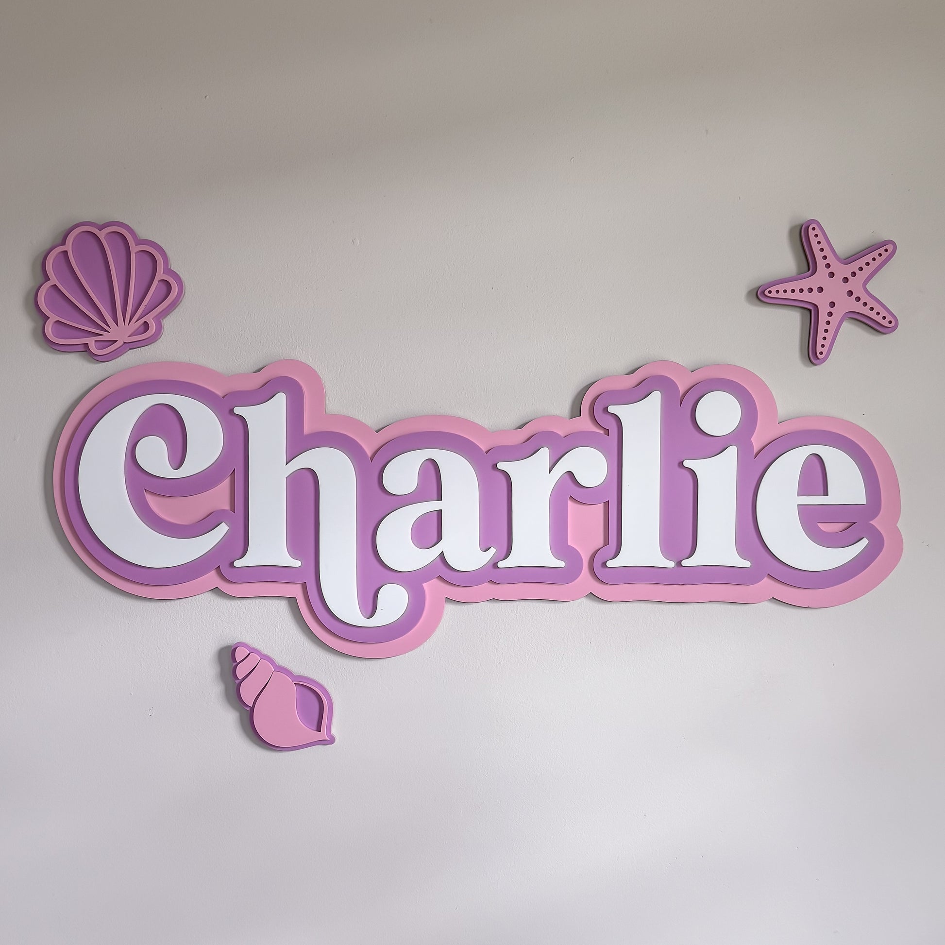 Triple Layer 3D Name Plaque