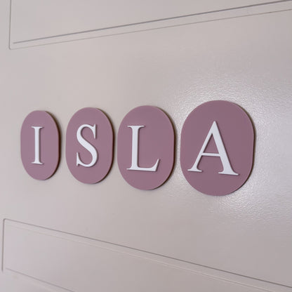 Shaped Wall Letters