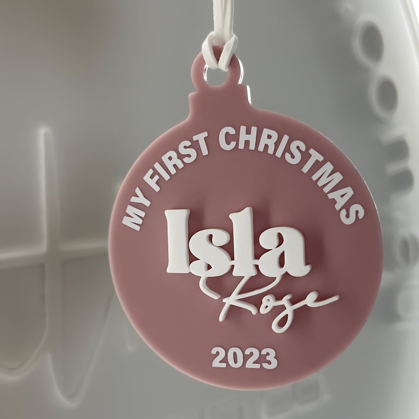 My First Christmas Tree Bauble