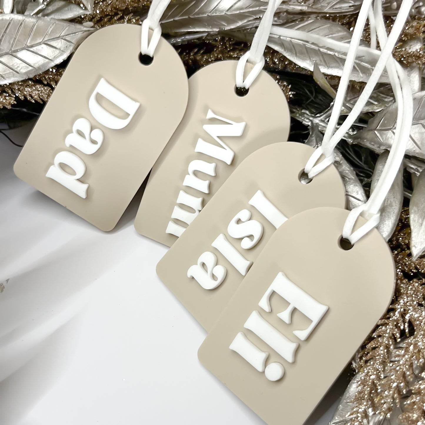 Arch Christmas Tree Bauble / Tag
