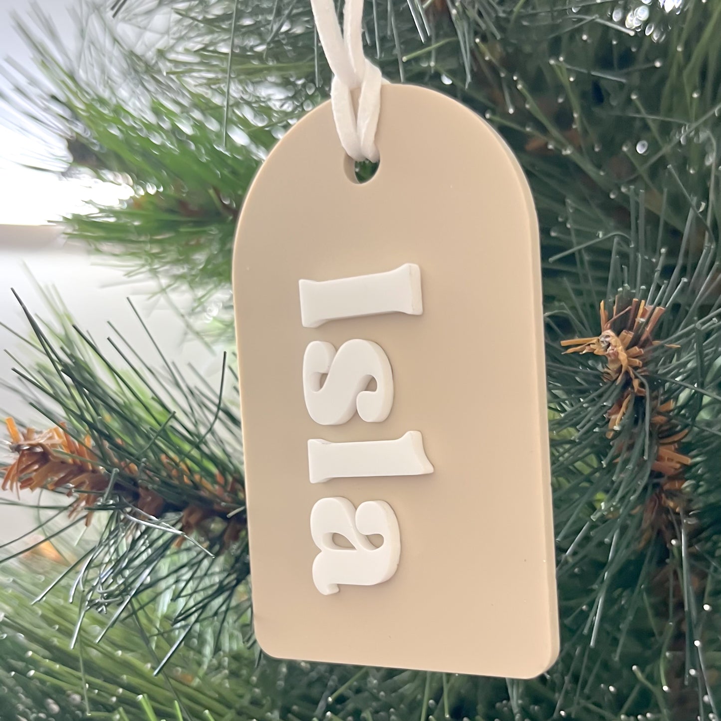 Arch Christmas Tree Bauble / Tag