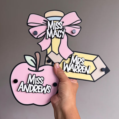 Personalised Teacher Fridge Magnet