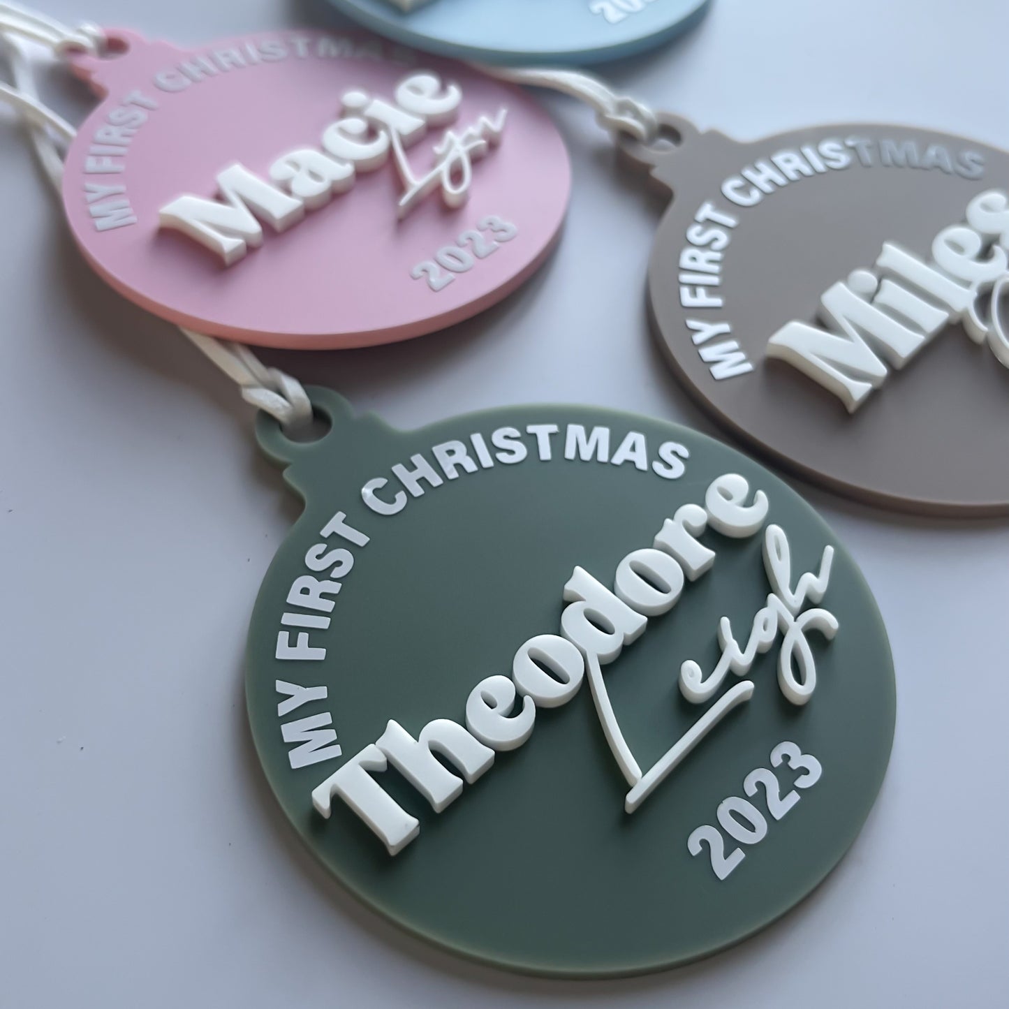 My First Christmas Tree Bauble