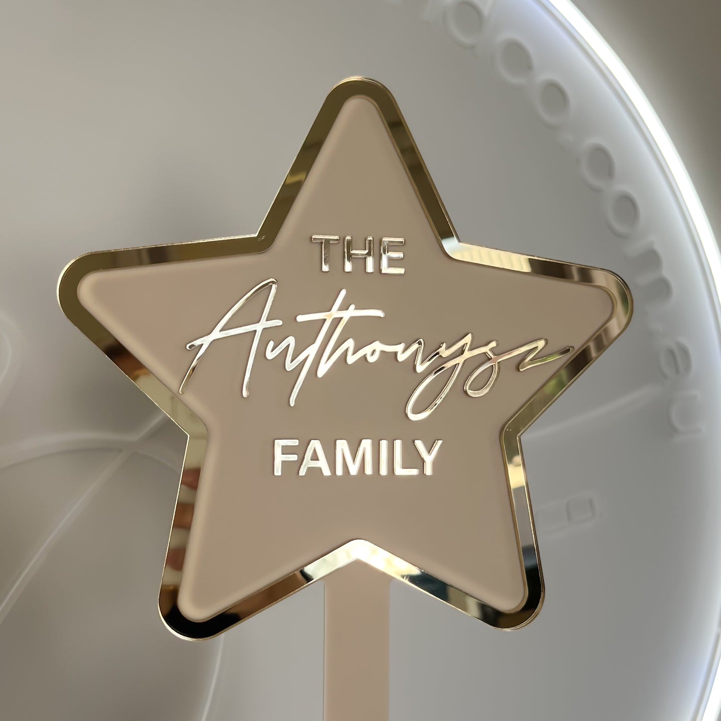 Signature Personalised Christmas Tree Star