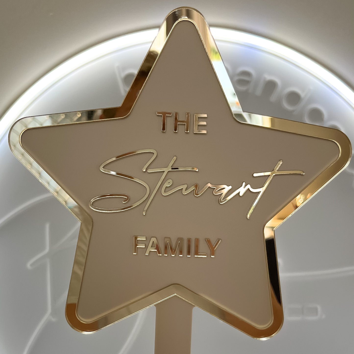 Signature Personalised Christmas Tree Star