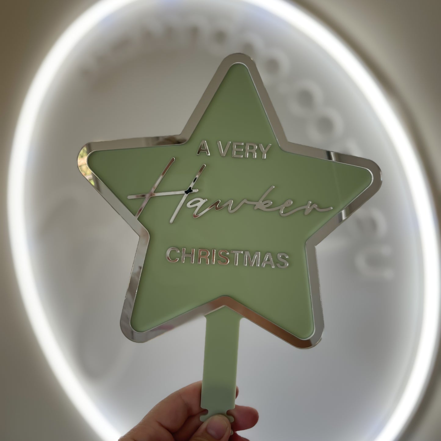 Signature Personalised Christmas Tree Star