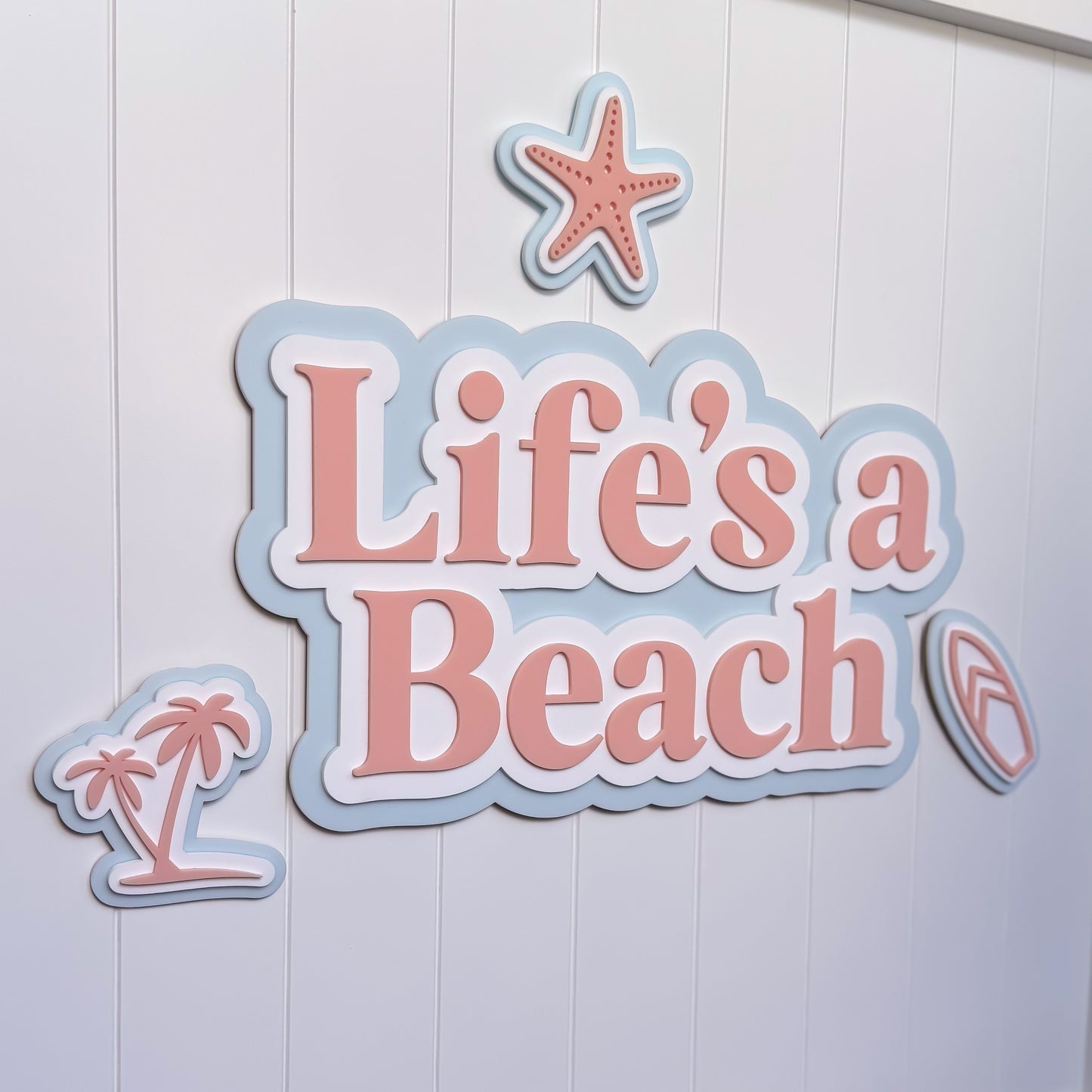 Custom 3D Wall Quote
