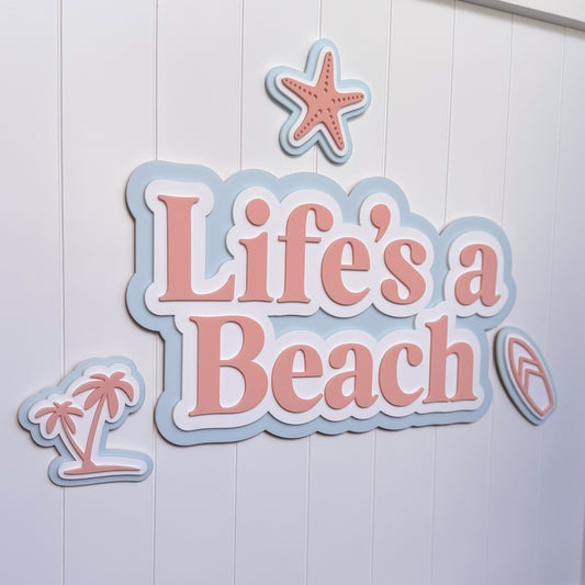 Custom 3D Wall Quote