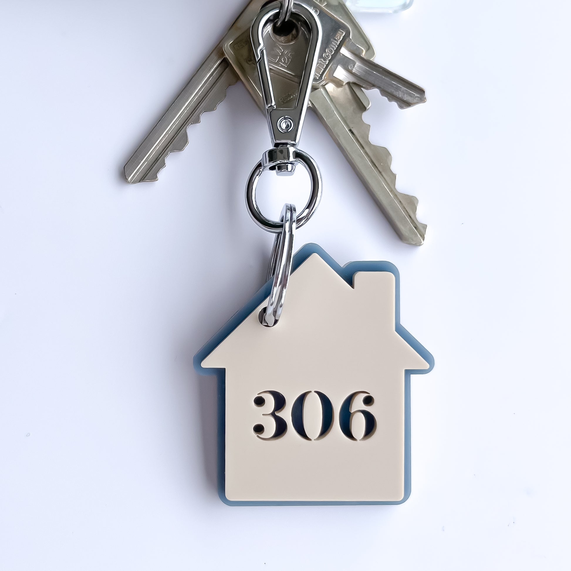 House &amp; Number Key Tag