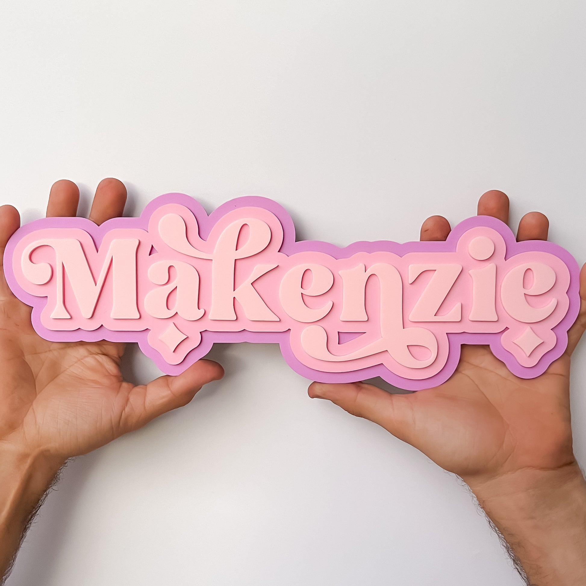 Signature 3D Name Plaque