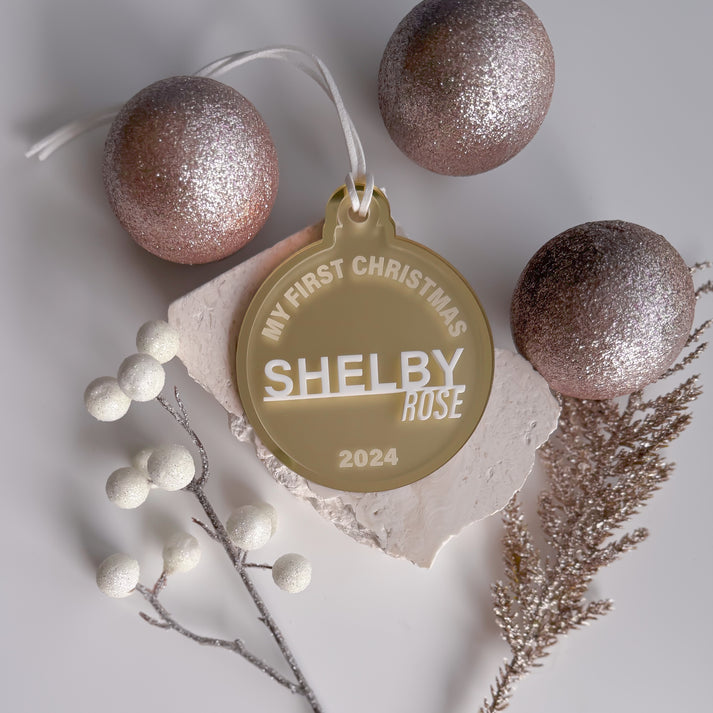 My First Christmas Bauble