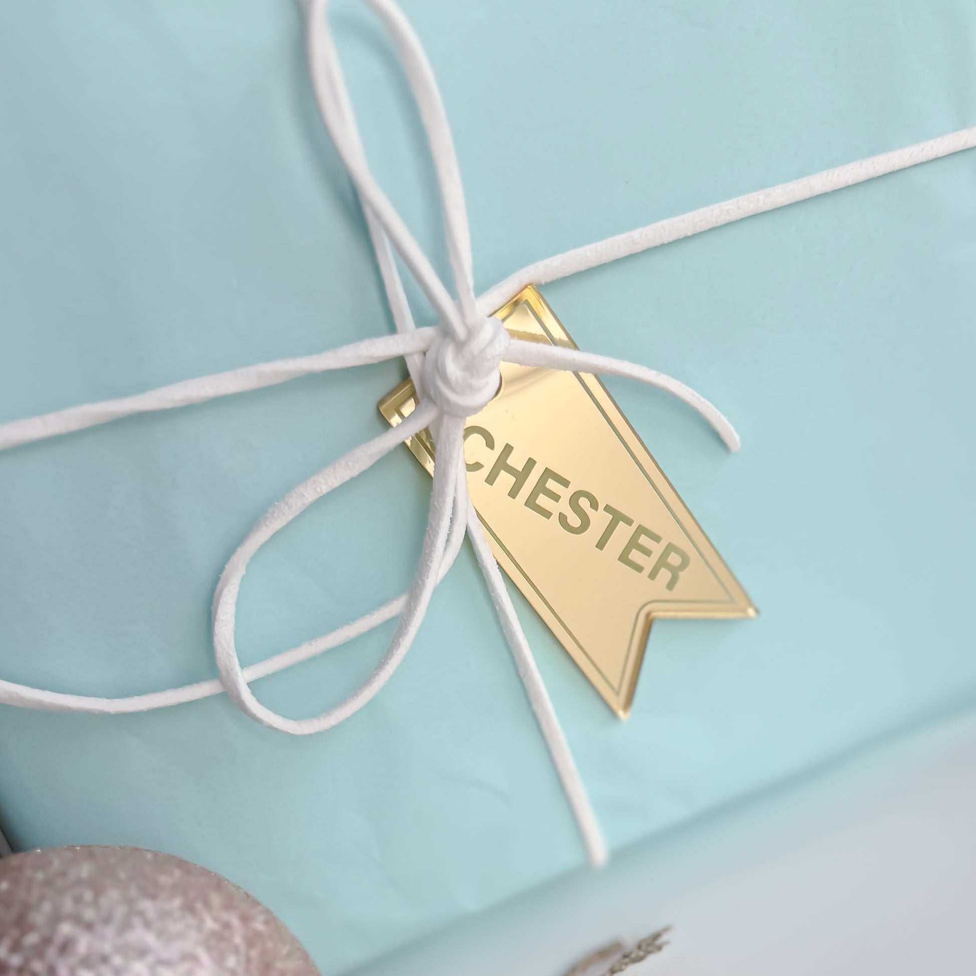 Mirrored Gift Tag