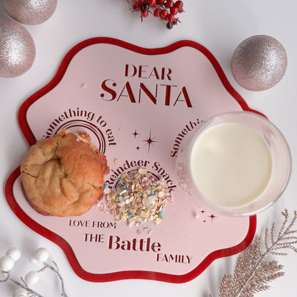 Dear Santa Wavy Snack Board