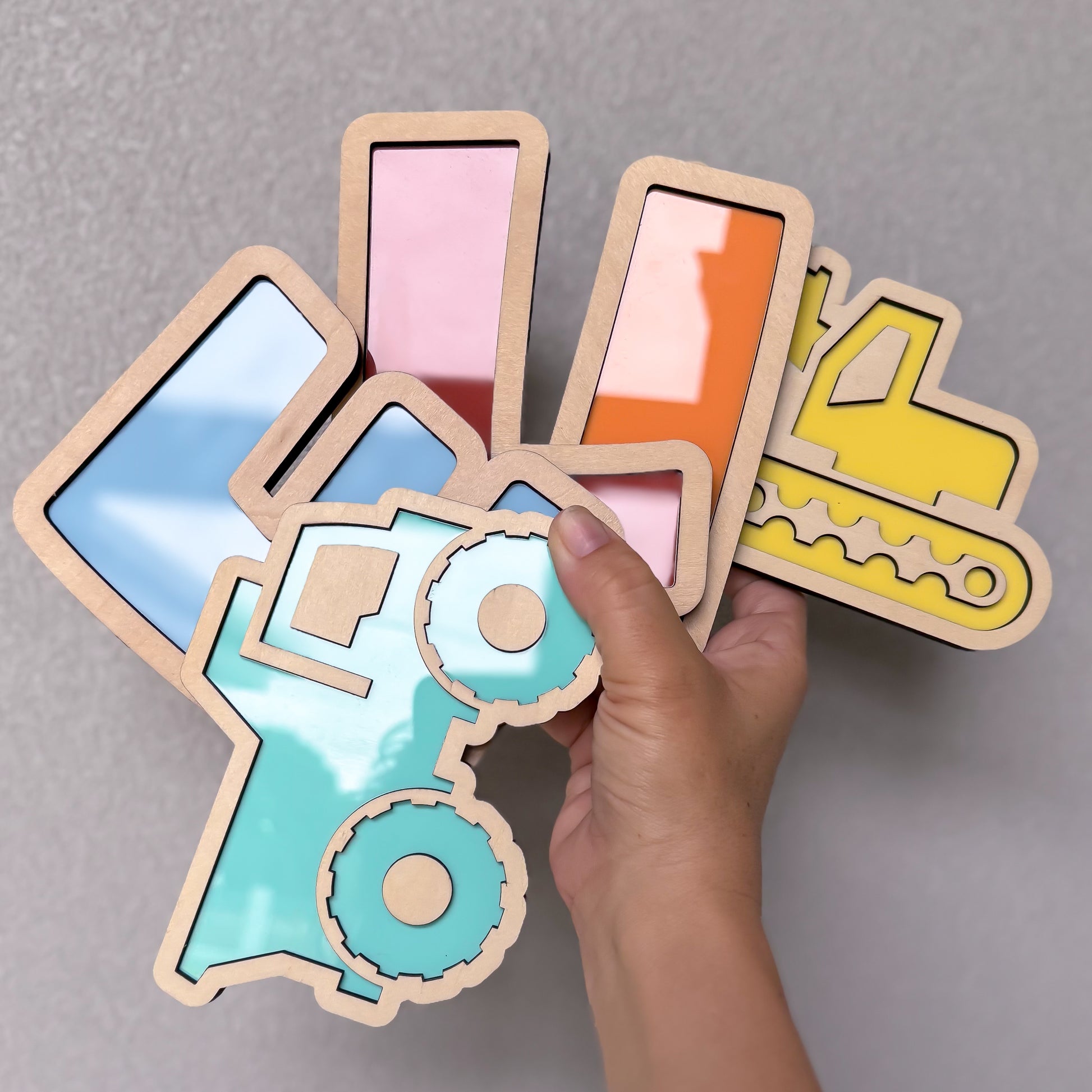 Wood Pop Letters