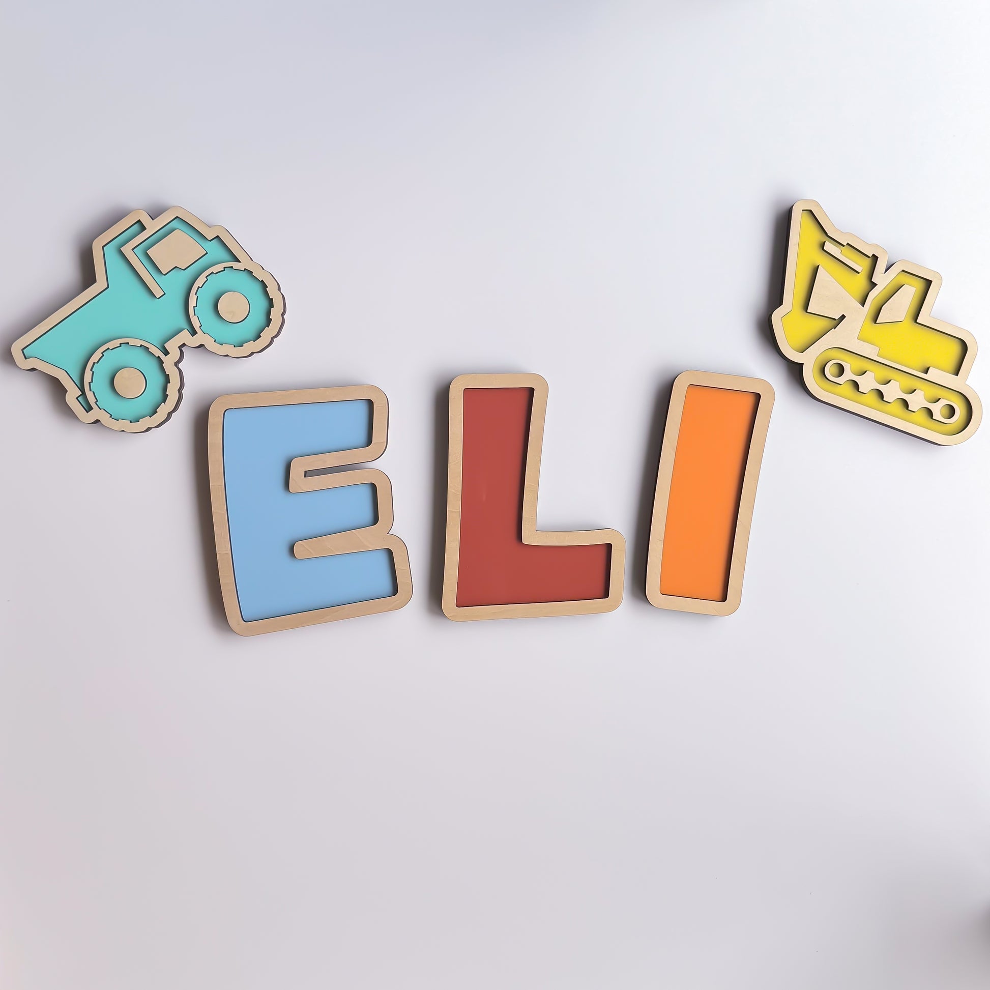 Wood Pop Letters